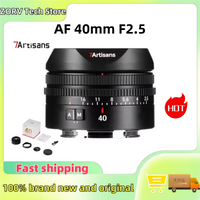 7artisans AF 40mm F2.5 Auto Focus Full Frame Large Aperture Prime Camera Lens For Sony E Sony A6700 A7 V A7C II ZV-E1 Mount