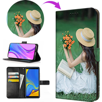 Custom Photo Leather Wallet Case for OPPO Realme 15 12 A5 5G 2025 A3X 5G A53S, A54 A9 2020 Reno 12 PRO Print Photo Flip Cover