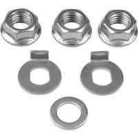 AliExpress NONE 6pcs Electric Bicycle Screws Washers 12mm E-bike Hub Motor Nuts Safety Washer Front Rear Electric Vehicle Hub Motors Accessories