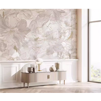 Customized wallpaper French abstract art pattern feather wallpaper TV living room bedroom background wall decoration wallpaper