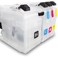 Empty Refillable Ink Cartridge Compatible For Brother DCP-J100 DCP-J105 MFC-J200 LC529XL LC525XL lc529 lc525 printer