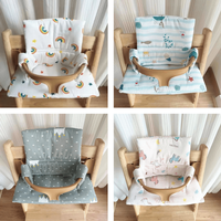 High Chair Cushion Washable HighChair Support Kid Baby Feeding Accessories Baby Meal Replacement Pad for Stokke