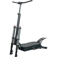 Front Hydraulic Fork Suspension Electric Scooter Chassis Empty Structure Rear Suspension Foldable Custom Escooter Frame Body Kit