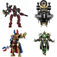 New Skibidi Toilet Figure Building Blocks Toys Titan UFO Savior Zombie Universe Magnetic Man Assembly Bricks Toys for Kids Gift