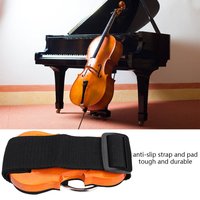 Cello Endpin Stop Endpin Holder Endpin Stopper with Strap and Anti Slip Pad Tough and Durable Easy Using High Quality Parts