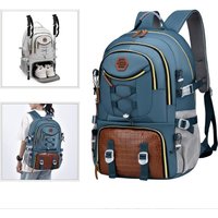Travel bag, backpack, men's and women's large capacity outdoor hiking bag, hiking bag, travel luggage bag, waterproof school bag
