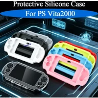New 9 Colors For PS Vita 2000 Anti-Slip Soft Silicone Cover Shell Replacement Protective Skin Case For PSV2000 Game Accessories