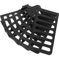 6Pcs Shoe Cabinet Shelf Dividers Plastic Organizer Separator for Entryway Closet Shoe Rack Partition Wardrobe Divider