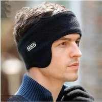 AliExpress Winter Ski Ear Muff Headband 2-in-1: Windproof, Double-Layer Warm for Skiing, Cycling, Running, Fitness & Camping