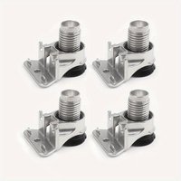 4Pcs Furniture Levelers Table Feet Heavy Duty Adjustable Furniture Cushion Foot for Table, Wardrobe, TV Cabinet Load 175KG