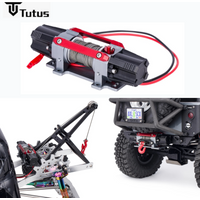 Simulated Dual Motor Metal Winch 1/8 1/10 RC Crawler Car TRX4 SCX10 Traxxas RC4WD D90 KM2 Redcat YK4082 Upgrade Parts