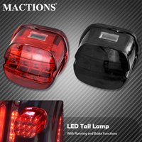 Feu arrière de frein LED pour Harley Dyna Fat Boy FLSTF Train de nuit FXSTB Softail Sportster Road King Electra Glide Road Glide