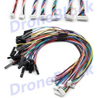 5pcs JST PicoBlade 1.25mm to Dupont 2.54mm Connectors Cables 2P to 8P for Pixhawk 2.4.8