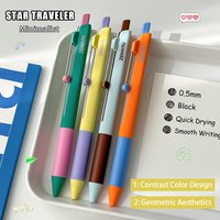 2 Ultra Minimalist Gel Pens 0.5mm IG Style Highly Aesthetic Quick Drying Pen Premium Grade Fashion Used for Learning Office and