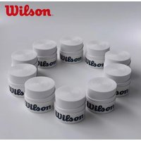 WILSON 15PCS Laminated Perforated Sweatband Tennis Badminton Racket Overgrip Sticky Non-Slip Fishing Rod Strap