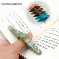 1pc Solid Color Book Page Holder, Creative Portable Thumb Book Page Holder For Reading Book,Pattern design irregularity