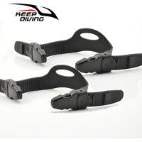 2025 New Version - 1 Pair Adjustable Scuba Diving Fins Accessories Swimming Fins Straps Big Buckles Small Buckles
