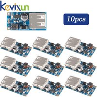 5-10pcs DC-DC USB Output Charger Converter Step Up Power Boost Module 0.9V ~ 5V To 5V 600MA USB Mobile Power Supply Boost Board