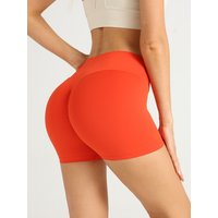 Women's High Waist Sexy Butt Gym Shorts High Strength Elasticity Quick Dry Comfort Cycling Fitness Leisure Training Yoga Shorts