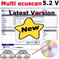 2025 Hot! Sale Multiecuscan 5.2 for Fiat Software Multiecuscan V5.2 for Fiat/Chrysler/Dodge/Jeep/Suzuki Scanner Software