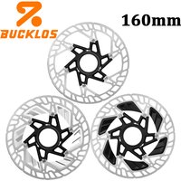 AliExpress BUCKLOS Centerlock Disc Brake Rotor 160mm Bicycle Hydraulic Disc Brake High Strength Center Lock Mountain Road Bike Disc Rotors