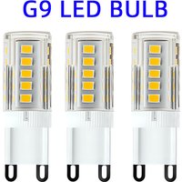 G9 LED Light Bulb 5W AC110-240V High Brightness 360° Illumination for Kitchen Vanity Cabinet
