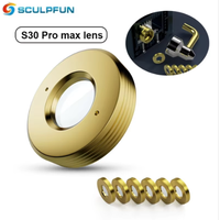 SCULPFUN 6PCS Standard Lens for S30 Pro Max /Ultra-22W / 33W Laser Len Reinforced Surface Anti-oil & Anti-smoke HighTransparent