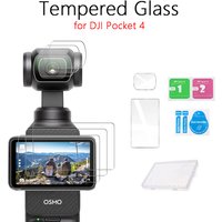 Tempered Glass Screen Protector for DJI Osmo Pocket 4 Scratch-resistant 9H Protective Film for DJI Osmo Pocket 3 Accessories