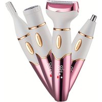 4In 1 Electric Lady Shaver, Body Hair Removal Epilator, Gifts For Women