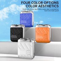 Mini Electric Shaver Dual Head Waterproof Type-C Rechargeable Shaver Travel Rotary Razor Men's Portable Hair Beard Trimmer Tool