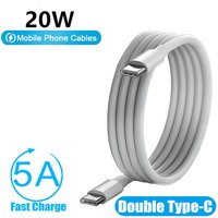 20W Type C Quick Charge 3.0 Fast Charge Data Cable Portable PD Data Line Phone Accessories For Huawei Samsung Xiaomi iPhone 15