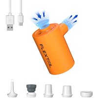 FLEXTAIL Portable Air Pump, Electric Inflator, 300L/min High Air Flow, Ideal for Sleeping Pads, Air Bed, Vacuum Bags