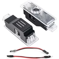 2X LED Car Door Logo Projector Lamps Welcome Light For BMW 1 2 3 4 5 6 7 Series X1 X3 X4 X5 X6 X2 X7 F10 F15 F16 F20 F30 M M3 M5