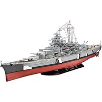 1/350 Bismarck Battleship Model Kit Handmade Assembled Ship Model Toy Gift DIY Navy Warship Model Ornament Collection