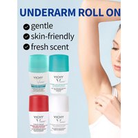 VICHY Perspirex Underarm Ball Roll Strong Comfortable Underarm Odorless Underarm Ball Roll Sweatproof Deodorant Sweat Skin Care
