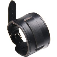 Fashion Classic Men Wide PU Leather Bracelet Black Brown Wide Cuff Bracelets Bangles Vintage Punk Wristband Men Jewelry Gift