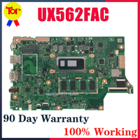 UX562FAC Mainboard For ASUS UX562FA UX562F Q526FA Q526FAC Q526F Laptop Motherboard i5 i7 8th/10th Gen RAM-8GB/12GB/16GB 100% OK