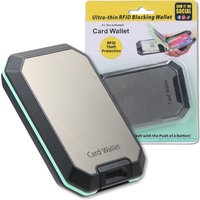 ANTI RFID Blocking Wallet for Men with Removable Money Clip Small Secure and Crush Resistant ID Credit Card Holder Case Purse