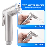 Handheld Toilet Faucet Sprayer Held ABS Sprayer Gun Hand Bidet Spray Bathroom Self Cleaning Shower Head Hand Faucet