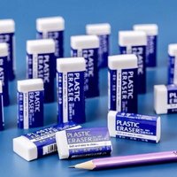 5PCS Stationery Erasers Soft Rubber 2B Pencil Eraser Student Art Sketch Painting Correction Supplies School Stationery XXPC02