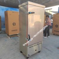 Rice Steamer Cabinet 12 Trays Commercial Electric 220V 110V Food Gas 24 Plate Mantou Meat Cooker