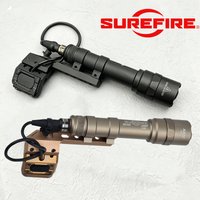 Tactical Airsoft M600 M300 M600C Flashlight Weapons Scout Light with 20mm Picatinny Dual Pressure Switch UNITY Offset Mount