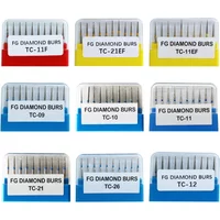 10Pcs/Pack TC Series Diamond Burs