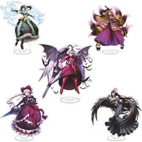 16CM Anime Overlord Mare Bello Fiore Ainz Ooal Gown Shalltear bloodfallen Albedo Cos Acrylic Figure Stand Gifts Ornaments