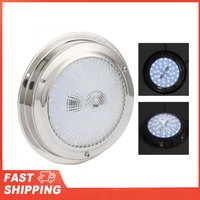 5.5in Marine Ceiling Dome Light 42LED IP65 Waterproof Interior Interior Surface Mount Light for Caravan RV Boat Yacht