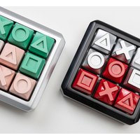 Artisan Keycaps,4 Keys Metal Cherry Profile Custom DIY Keyboard Keycap For MX Switches Mechanical Keyboards