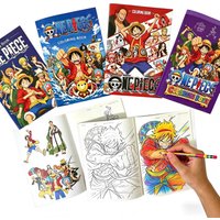 Anime One Piece Coloring Book 36Pages Luffy Zoro Chopper Picture Drawing Book Kids Adult Stress Relief Art Therapy Birthday Gift