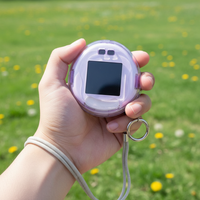 Slim Transparent Cover For Tamagotchi Uni Electronic Pet Machine Protective Skin Guard Scratch-Resistant Shell With Strap Hook