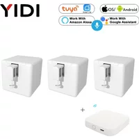 Tuya Smart Life Bluetooth-Compatible Smart Fingerbot Bot, Wireless Remote Control Button Pusher Switch Alexa Google Home Voice