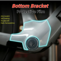 Road Bike Bottom Bracket Shell Protective Sticker Bicycle Paster Scratch-Resistant Protector Bike Guards Transparent Decals BB